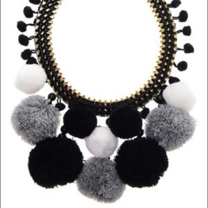Zenzii Pom Pom Bib Necklace